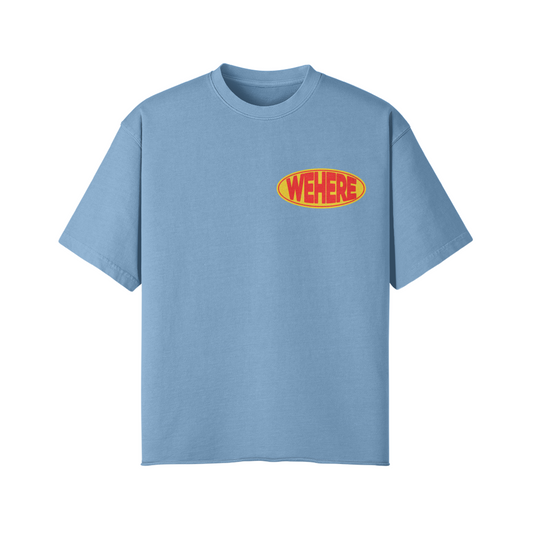 T-shirt Fisheye Bleu