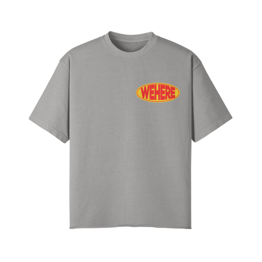 T-shirt Fisheye Gris Clair